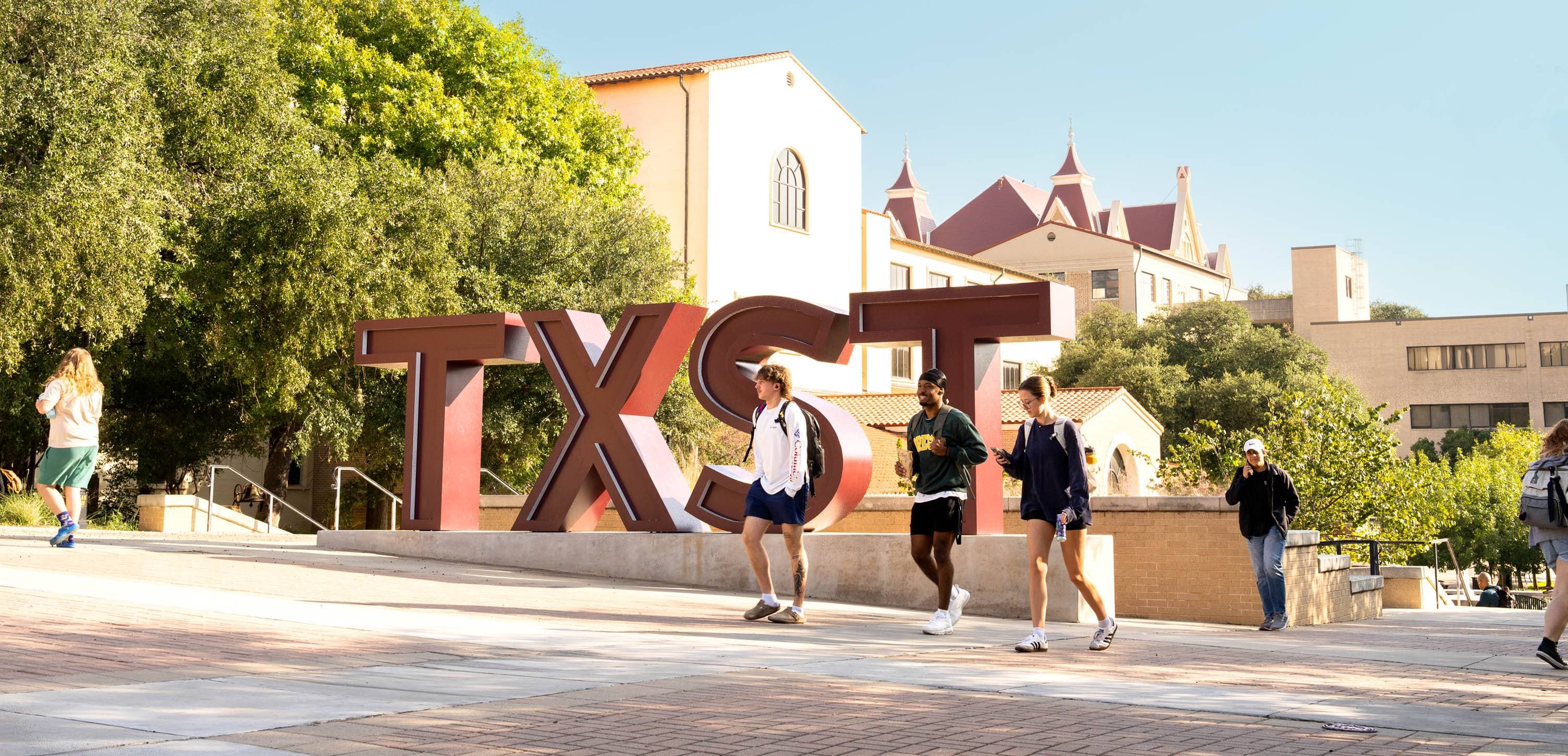 Texas State University campus