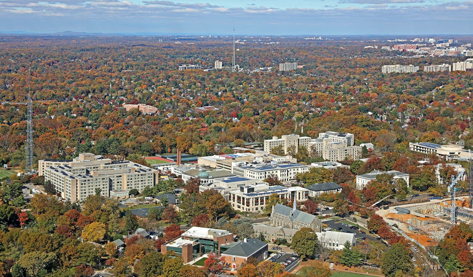 American University campus