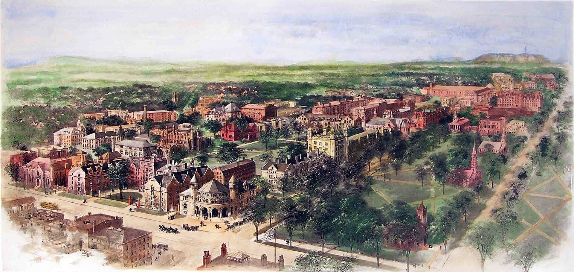 Yale University campus